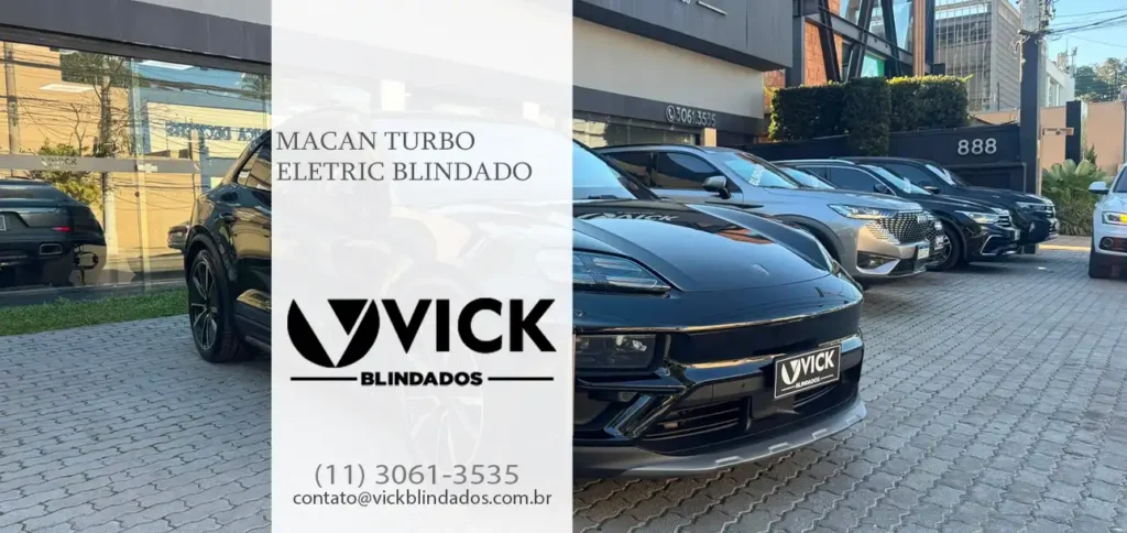 MACAN TURBO ELETRIC BLINDADO