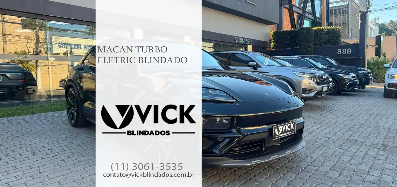 MACAN TURBO ELETRIC BLINDADO